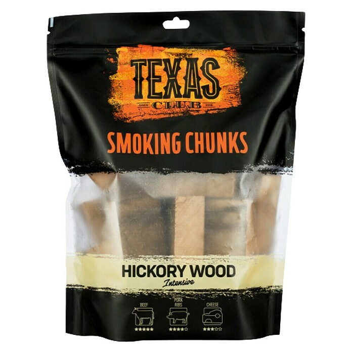 Texas Club Sekanci za dimljenje Hikori les  (Les, 1 kg) | 8316 - Holzkohle | ICGB - Grillzubehör | ICG - Grillgeräte / Grillzubehör | IC - Freizeit im Garten | I - Stadtgarten | BAUHAUS
