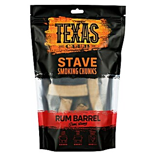 Texas Club Sekanci za dimljenje Rumov sod (Les, 500 g)