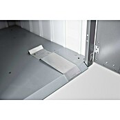 Biohort Mülltonnenbox Alex (L x B x H: 88 x 80 x 129 cm, Silber Metallic) | BAUHAUS