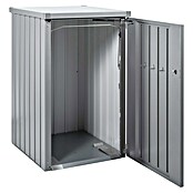 Biohort Mülltonnenbox Alex (L x B x H: 88 x 80 x 129 cm, Silber Metallic) | BAUHAUS