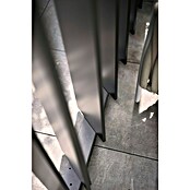 Biohort Lamellenpavillon Gr. 4 (B x T: 404,5 mm x 367,5 cm, Dunkelgrau Metallic, Material Gestell: Stahl) | BAUHAUS