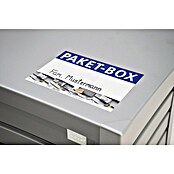 Biohort Paketbox 100 (L x B x H: 101 x 46 x 61 cm, Silbermetallic) | BAUHAUS