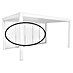 Biohort Pergola Schiebewand aus Glas 