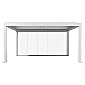 Biohort Pergola Schiebewand aus Glas (Passend für Biohort Pergola Lamellenpavillon Gr. 5, Weiß) | BAUHAUS