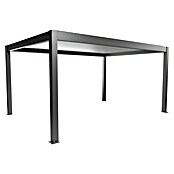 Biohort Pergola Lamellenpavillon Gr. 5 (B x T: 515,5 x 367,5 cm, Quarzgrau Metallic - Silber Metallic, Material Gestell: Stahl) | BAUHAUS