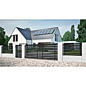 Polbram Ograjna vrata Dora  (4 x 1,5 m, Antracit, Kovina) | Kovinska ograjna vrata | Vrtna in ograjna vrata | Ograje in zastori | Vrt in prosti čas | Izdelki | BAUHAUS