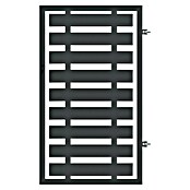 Polbram Ograjna vrata Dora D  (90 x 150 cm, Antracit, Kovina) | Kovinska ograjna vrata | Vrtna in ograjna vrata | Ograje in zastori | Vrt in prosti čas | Izdelki | BAUHAUS