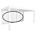 Biohort Pergola Schiebewand aus Glas 