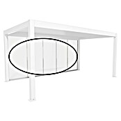 Biohort Pergola Schiebewand aus Glas (Passend für Biohort Pergola Lamellenpavillon Gr. 5,5, Weiß) | BAUHAUS