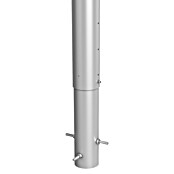Biohort Zaunpfosten zum Einbetonieren (Höhe: 90 cm, Durchmesser: 40 mm, Silber) | BAUHAUS