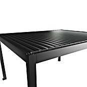 Biohort Lamellenpavillon Gr. 4,5 (B x T: 460 x 367,5 cm, Dunkelgrau Metallic, Material Gestell: Stahl) | BAUHAUS
