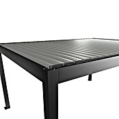 Biohort Pergola Gr. 3 (B x T: 312 x 367,5 cm, Dunkelgrau Metallic - Silber Metallic, Material Gestell: Stahl) | BAUHAUS