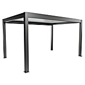 Biohort Lamellenpavillon Gr. 4,5 (B x T: 460 x 312 cm, Quarzgrau Metallic/Weiß, Material Gestell: Stahl) | BAUHAUS