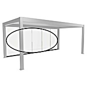 Biohort Pergola Schiebewand aus Glas (Passend für Biohort Pergola Lamellenpavillon Gr. 6, Dunkelgrau Metallic) | BAUHAUS