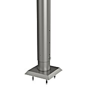 Biohort Zaunpfosten zum Andübeln (Höhe: 135 cm, Durchmesser: 40 mm, Quarzgrau Metallic) | BAUHAUS