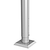 Biohort Zaunpfosten zum Andübeln (Höhe: 180 cm, Durchmesser: 40 mm, Silber Metallic) | BAUHAUS