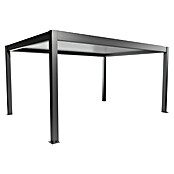 Biohort Lamellenpavillon Gr. 5 (B x T: 515,5 x 367,5 cm, Quarzgrau Metallic, Material Gestell: Stahl) | BAUHAUS