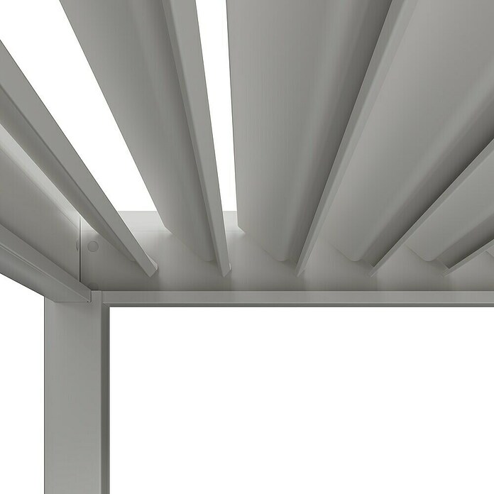Sunfun Paviljon z lamelami Toluca  (300 x 400 cm, Material ogrodja: Aluminij, Bela) | 8298 - Gartenzelte/Pavillons | ICFA - Sonnenschutz | ICF - Sonnenschutz | IC - Freizeit im Garten | I - Stadtgarten | BAUHAUS