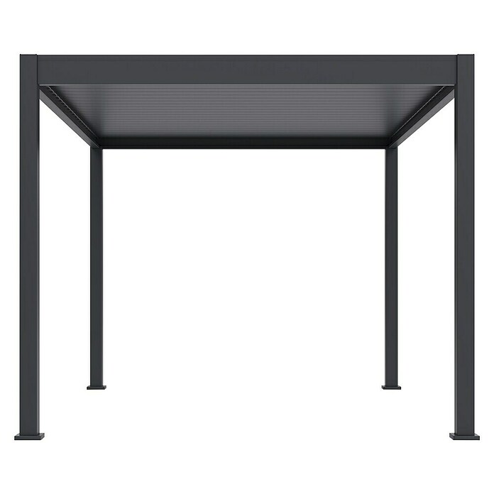 Sunfun Pergola Toluca  (300 x 400 cm, Materijal postolja: Aluminij, Antracit) | BAUHAUS