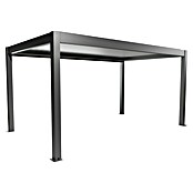 Biohort Lamellenpavillon Gr. 5 (B x T: 515,5 x 312 cm, Quarzgrau/Silber Metallic, Material Gestell: Stahl) | BAUHAUS
