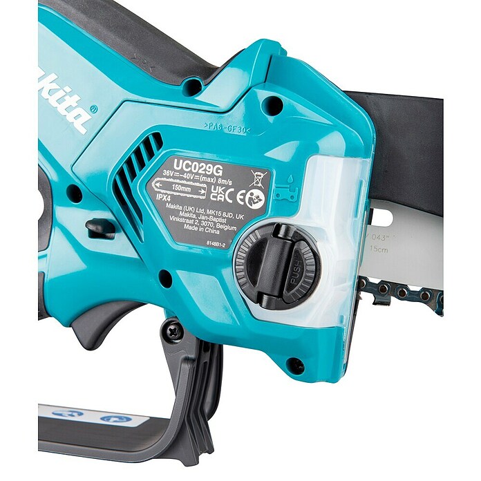 Makita XGT 40V max. Sierra de ramas de batería UC029GZ (40 V, Iones de litio, Sin batería, Longitud de la cuchilla: 150 mm) | BAUHAUS