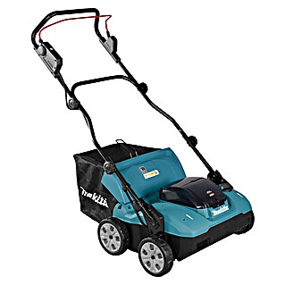 Makita XGT 40V max. Escarificador de batería UV001GZ (Número de baterías: Sin batería, 40 V, Anchura de trabajo: 38 cm)
