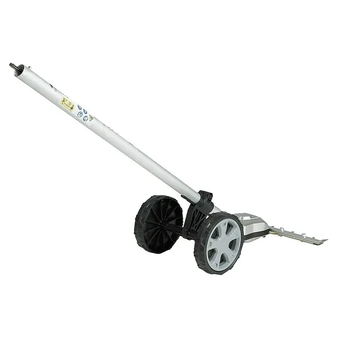 Makita Gras- & Strauchscherenaufsatz EN424MP - Passend für: DUX18, DUX60, UX01G - Silber-grauer Langstiel-Grasschneider mit Rädern zur einfachen Rasenkantenpflege.