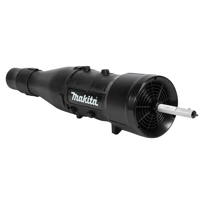 Makita Gebläseaufsatz UB401MP - Passend für: DUX18, DUX60, UX01G - Schwarzer Makita Laubbläser mit Lüftergitter und verlängertem Rohr.