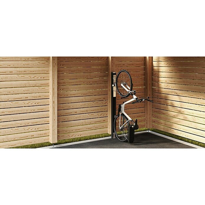 Biohort Fahrradlift Wandmontage (Nicht schwenkbar, Dunkelgrau-metallic) | BAUHAUS
