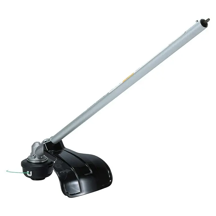 Makita Rasentrimmeraufsatz EM406MP - Passend für: DUX18, DUX60, UX01G - Grauer Fadentrimmer-Aufsatz mit schwarzem Schutz und Trimmerkopf, mit grüner Schneidschnur.