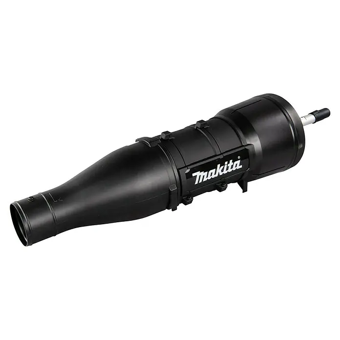 Makita Gebläseaufsatz UB401MP - Passend für: DUX18, DUX60, UX01G - Schwarzer Makita Gebläseaufsatz aus Kunststoff mit Logo.