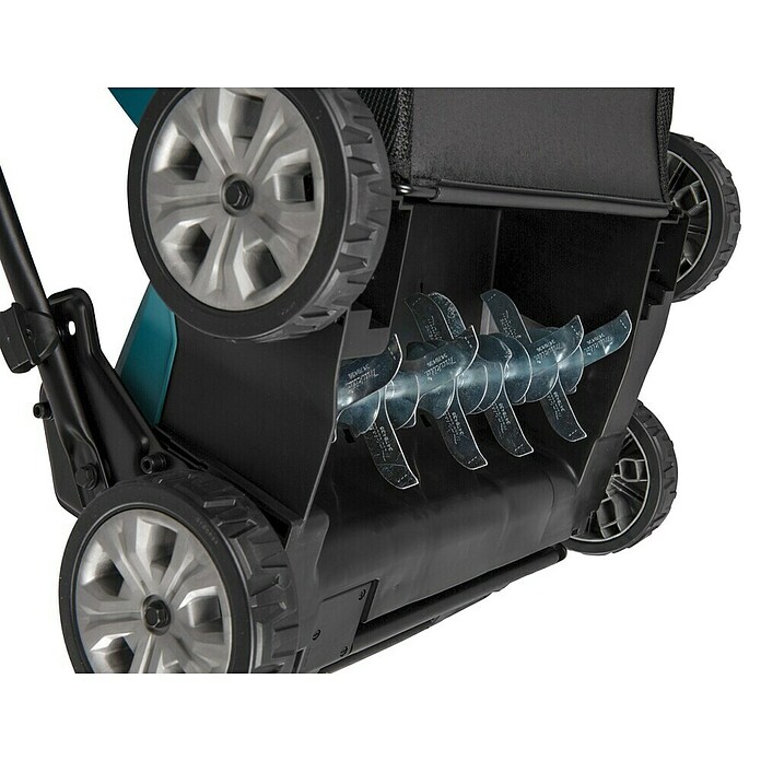 Makita XGT 40V max. Escarificador de batería UV001GZ (Número de baterías: Sin batería, 40 V, Anchura de trabajo: 38 cm) | BAUHAUS