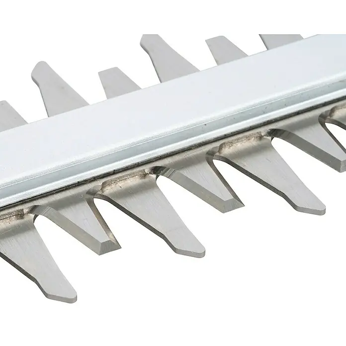 Makita XGT 40V max. Akku-Heckenschere UH020GZ - 40 V, Li-Ionen, Ohne Akku, Schnittlänge: 500 mm - Scharfe Heckenscherenmesser aus silbernem Metall.