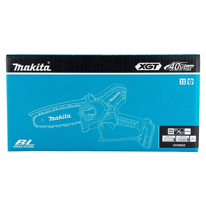 Makita XGT 40V max. Sierra de ramas de batería UC029GZ (40 V, Iones de litio, Sin batería, Longitud de la cuchilla: 150 mm) | BAUHAUS