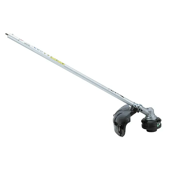Makita Rasentrimmeraufsatz EM408MP - Passend für: DUX18, DUX60, UX01G - Silberner Schaft Rasentrimmer-Aufsatz mit schwarzem Kopf und Schutzabdeckung zum Mähen von Gras und Unkraut.
