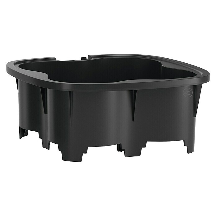Lechuza Pflanzkasten-Einsatz Pila (31,5 x 31,5 x 13,5 cm, Kunststoff, Schwarz, Passend für: Pila Color Low) | BAUHAUS