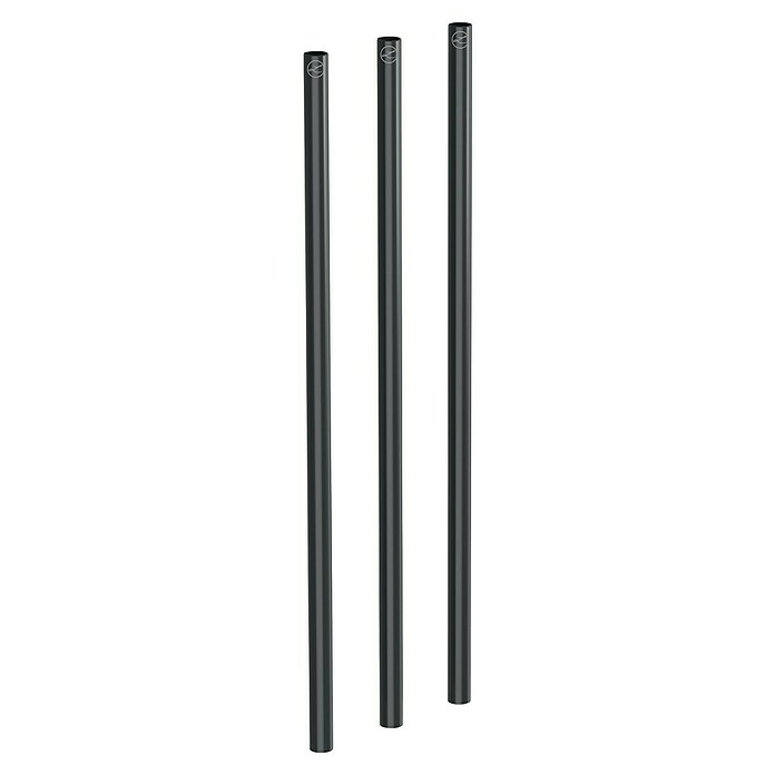 Lechuza Stützrohr Delta (Kunststoff, Schwarz, Passend für: Delta 40) | BAUHAUS