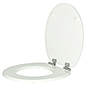 Poseidon WC-Sitz Sari (MDF, Weiß, Mit Absenkautomatik) | BAUHAUS