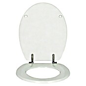 Poseidon Tapa de WC Argos (MDF, Blanco, Sin caída amortiguada) | BAUHAUS
