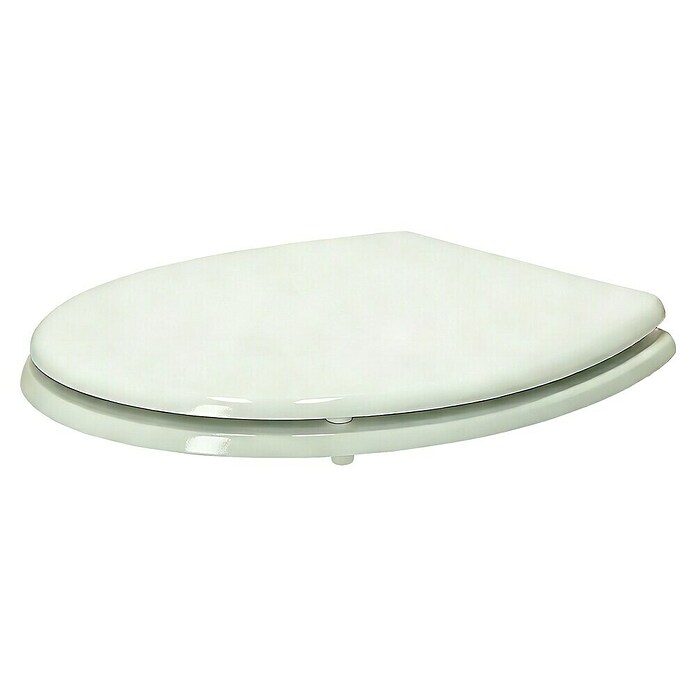 Poseidon Tapa de WC Argos (MDF, Blanco, Sin caída amortiguada) | BAUHAUS