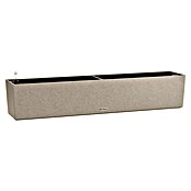 Lechuza Balconera Balkonkasten Stone (Max. Außenlänge: 100 cm, Höhe: 19 cm, Sandbeige) | BAUHAUS