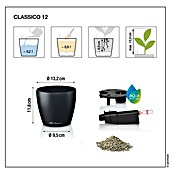 Lechuza Classico Pflanztopf Color (Außenmaß (Ø x H): 13,2 x 11,8 cm, Kunststoff, Muskat) | BAUHAUS