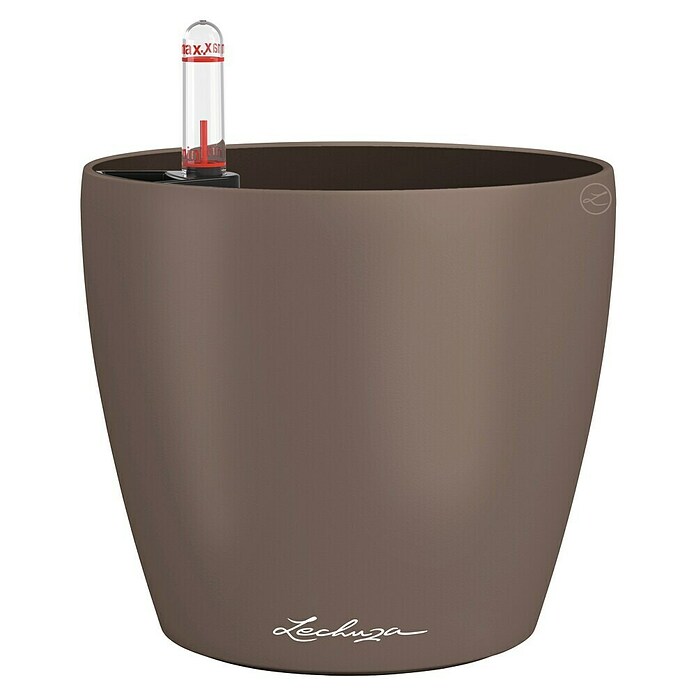 Lechuza Classico Pflanztopf Color (Außenmaß (Ø x H): 15,2 x 13,7 cm, Kunststoff, Muskat) | BAUHAUS