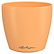 Lechuza Classico Übertopf rund Color SINGLE (Außenmaß (Ø x H): 13 x 12 cm, Kunststoff, Papaya) | BAUHAUS