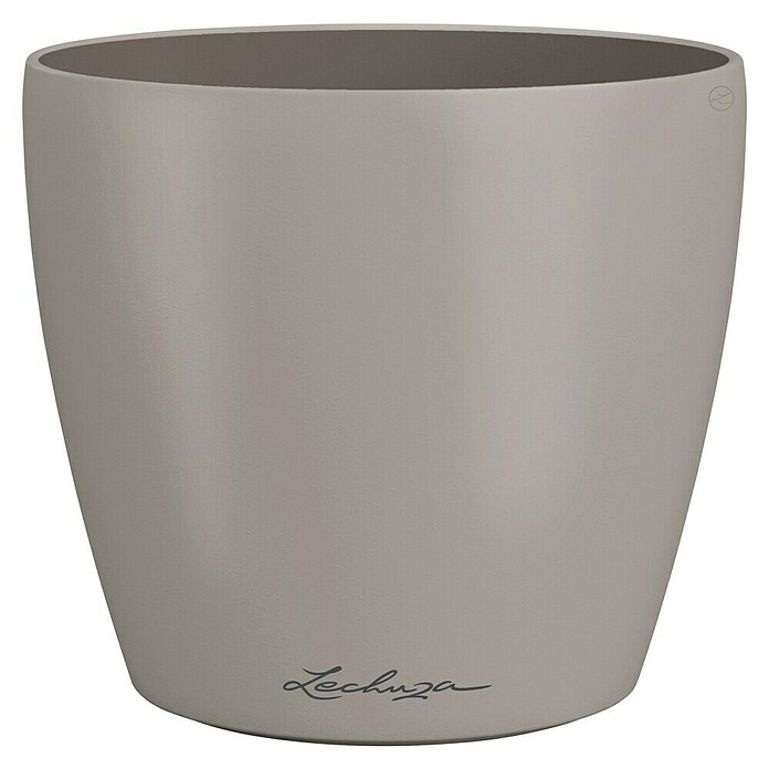 Lechuza Classico Übertopf rund Color SINGLE (Außenmaß (Ø x H): 15 x 14 cm, Kunststoff, Braun) | BAUHAUS