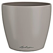 Lechuza Classico Übertopf rund Color SINGLE (Außenmaß (Ø x H): 15 x 14 cm, Kunststoff, Braun) | BAUHAUS