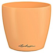Lechuza Classico Übertopf rund Color SINGLE (Außenmaß (Ø x H): 11 x 10 cm, Kunststoff, Papaya) | BAUHAUS