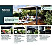 Palram Pavillon Palermo 3000 (2,95 x 2,95 x 2,98 m, Anthrazit)