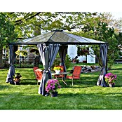 Palram Pavillon Palermo 3600 (3,6 x 3,6 x 2,95 m, Anthrazit)