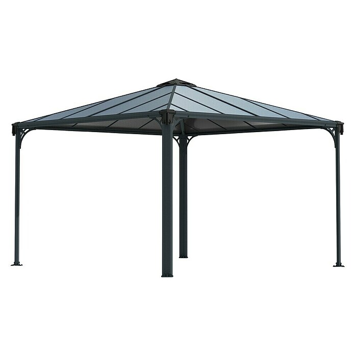 Palram Pavillon Palermo 3000 (2,95 x 2,95 x 2,98 m, Anthrazit)